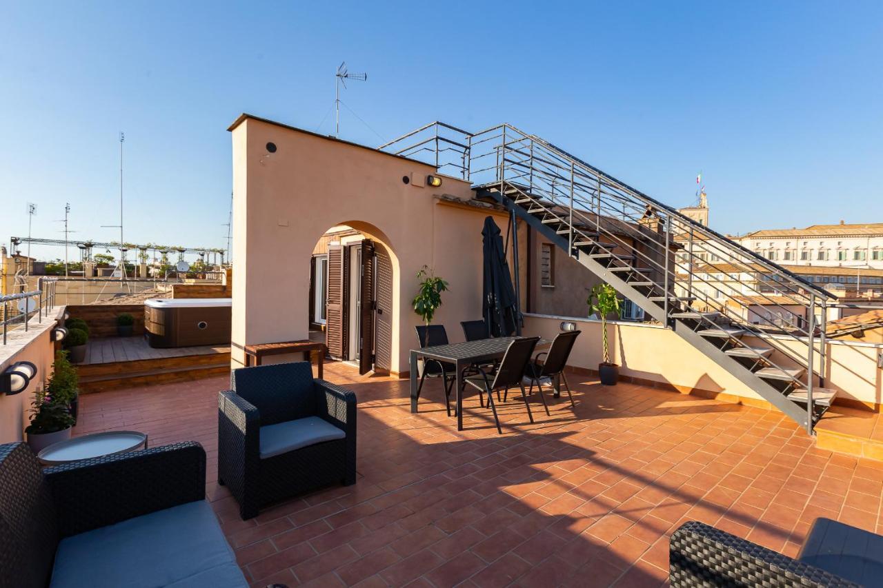 מלון Vivilo Roma Trevi - Luxury Experience - Private Jacuzzi On Terrace - Insane View מראה חיצוני תמונה